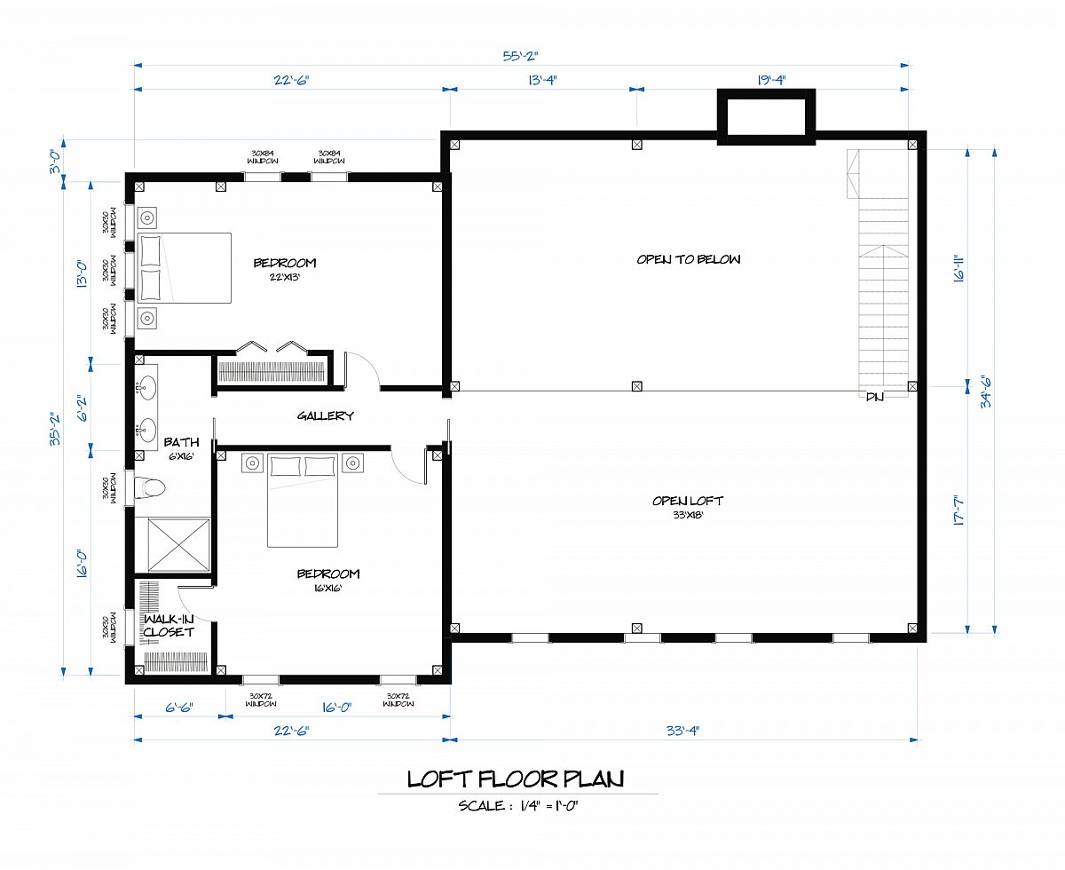 Timberlyne Olympus Home Design Loft F Loor Plan