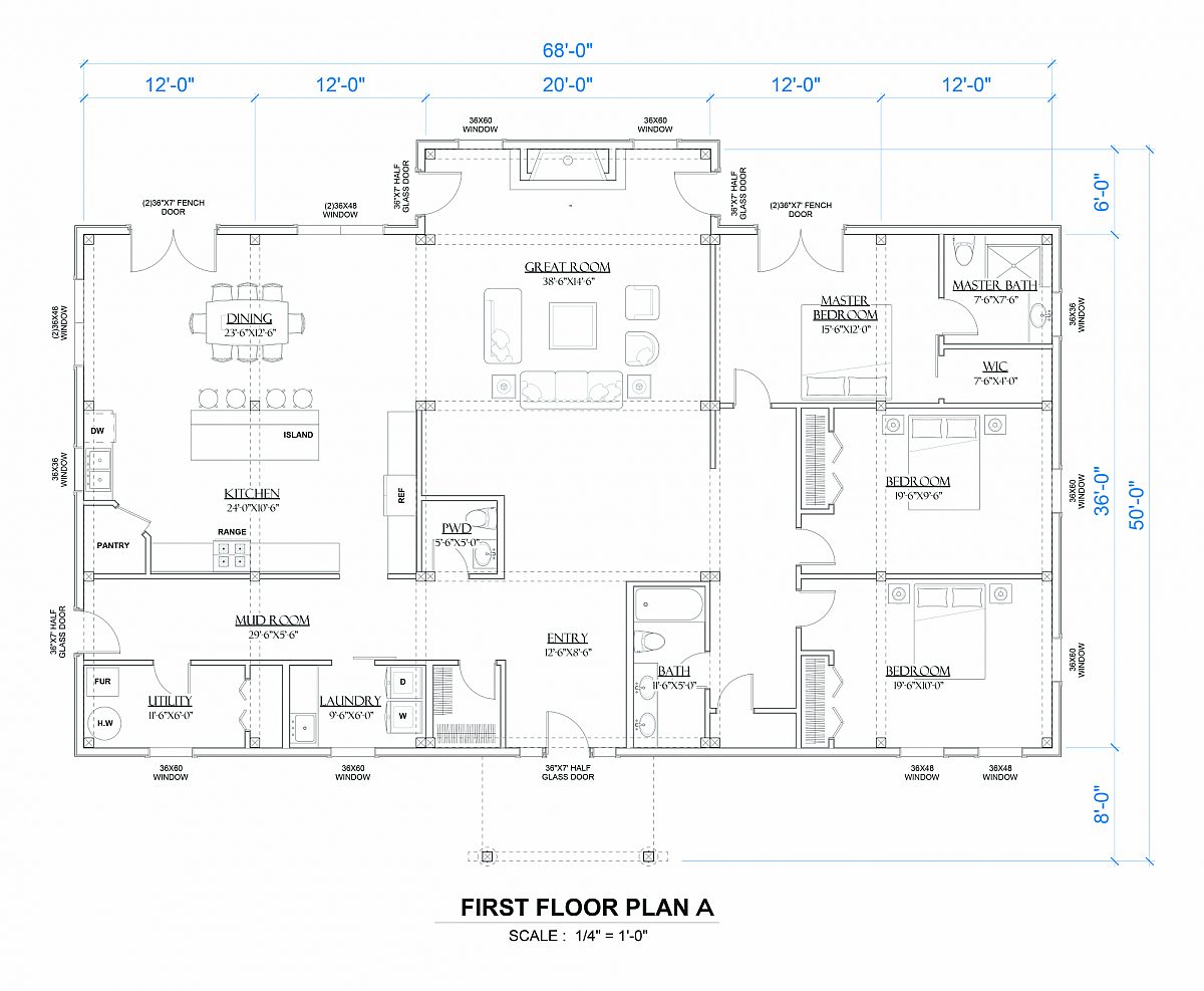 Timberlyne Columbia Barn Home Floor Plan A